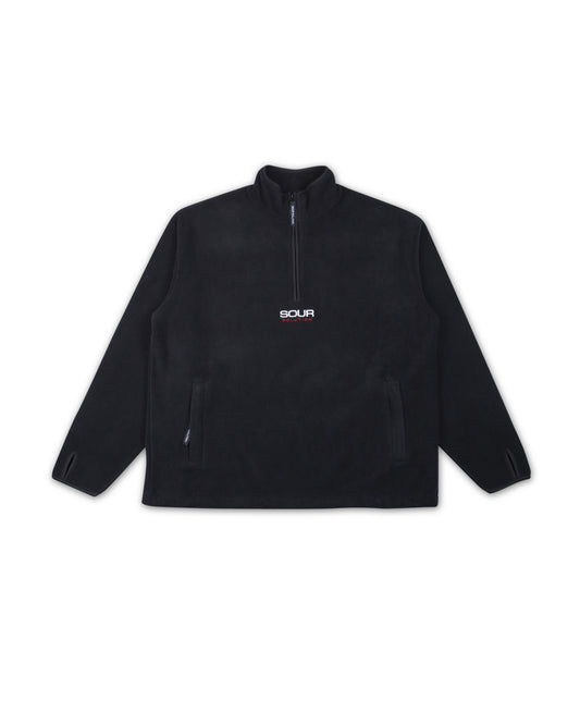 Sour - Half Zip Micro Fleece Black