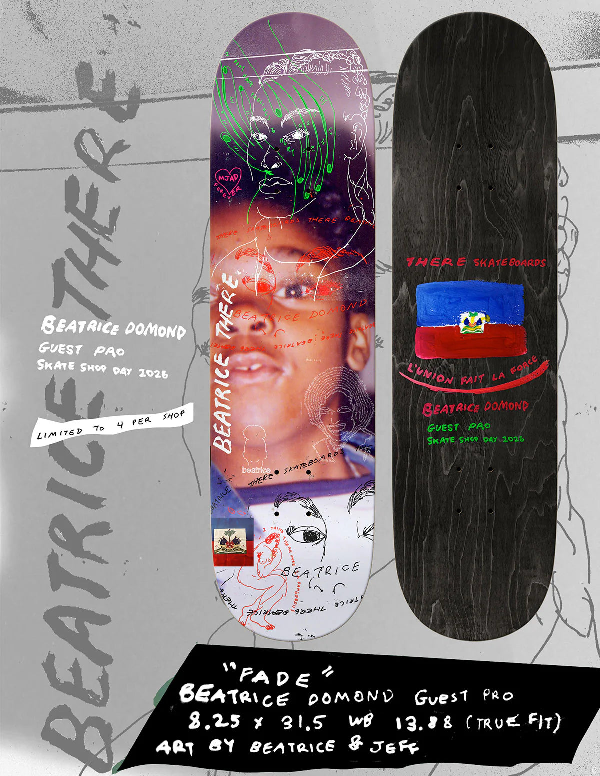 There Skateboards - Beatrice Domond Guest Pro 8.25"