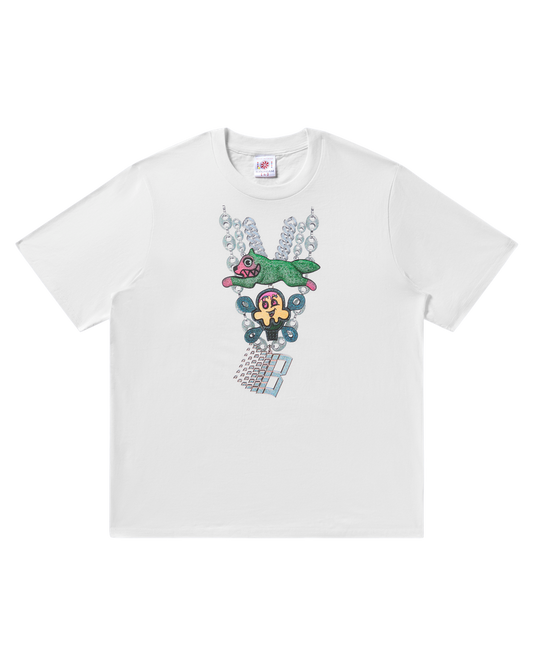 Bronze x Ice Cream - 56 Carats Tee White