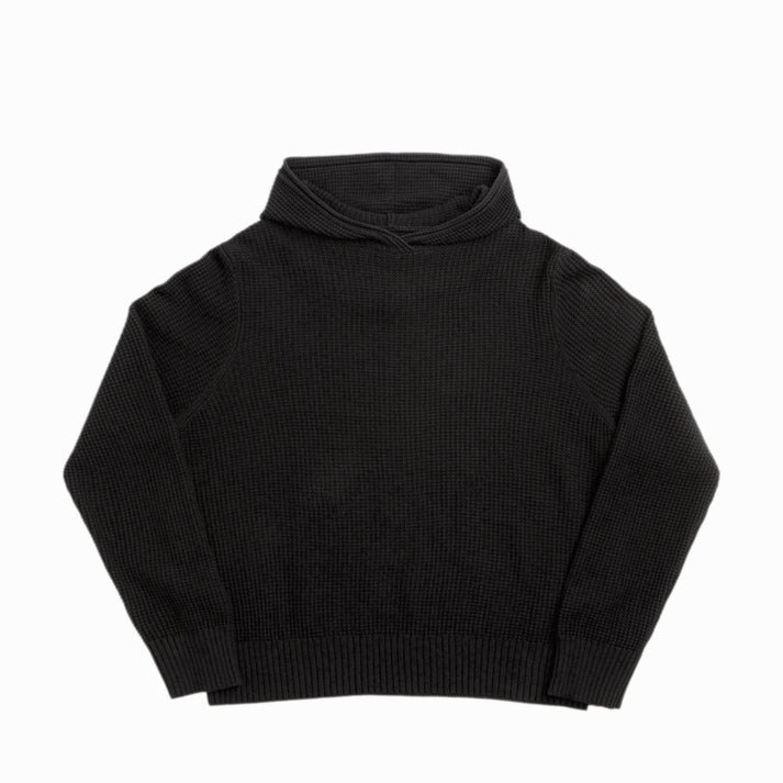 Yardsale - Waffle Knit Pullover Black