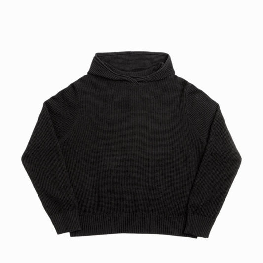 Yardsale - Waffle Knit Pullover Black