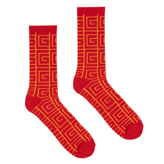 Classic Griptape - Fancy Socks Red